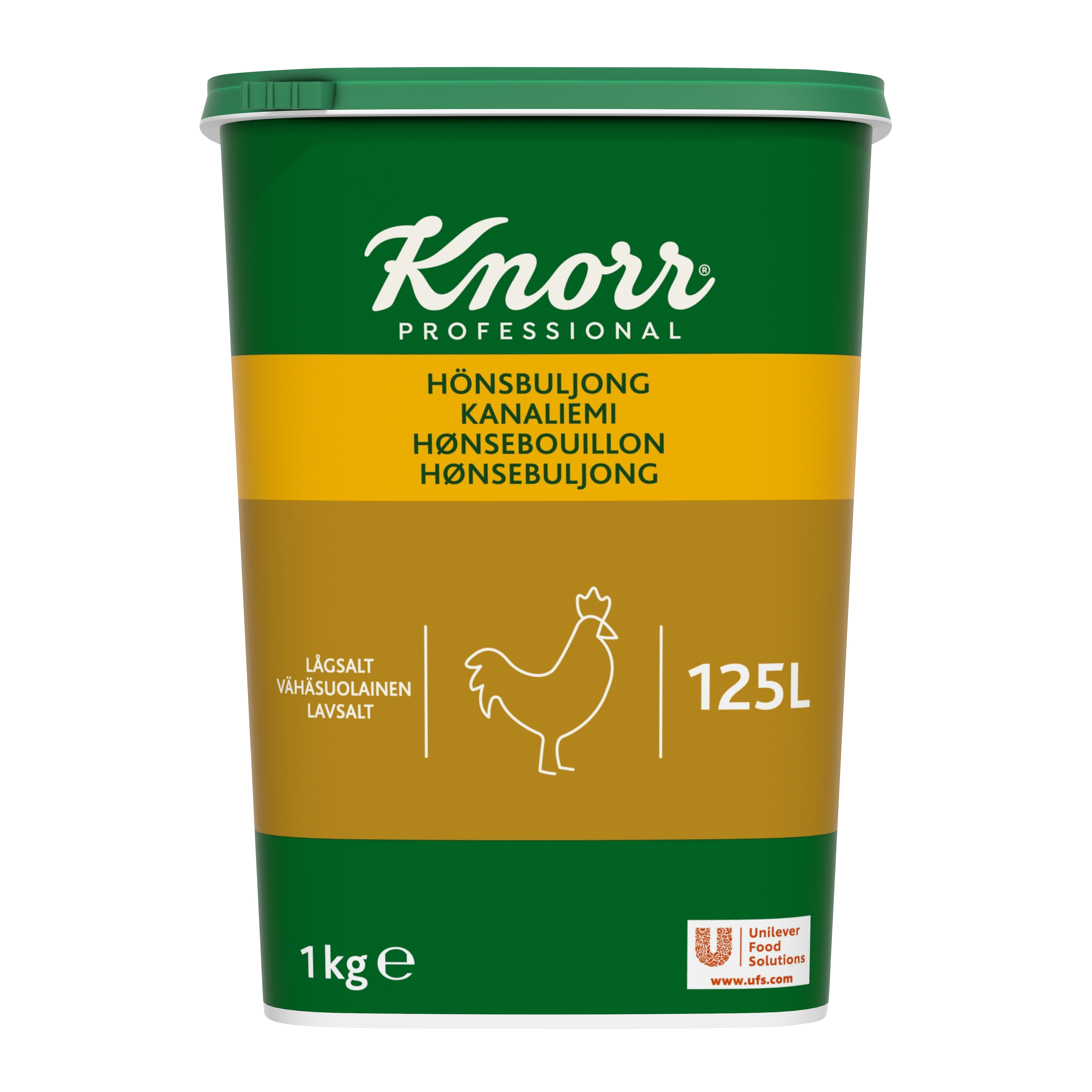 Knorr Hönsbuljong lågsalt 3x1kg - 